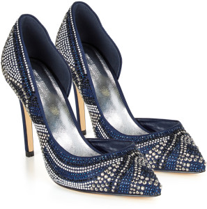 Anderson Multi Gem Encrusted Court Shoe WAS £119 NOW £59 