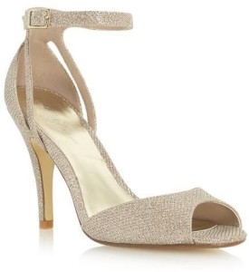 Roland Cartier Ladies MARLA - GOLD Two Part Heeled Dressy Sandal WAS £55 NOW £28 