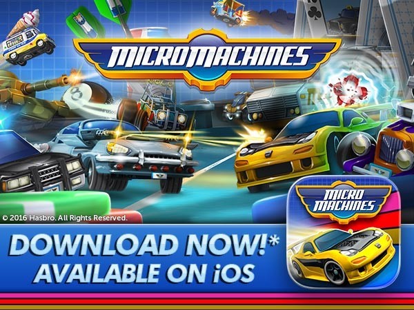 IOS Games: Micro Machines is Back
