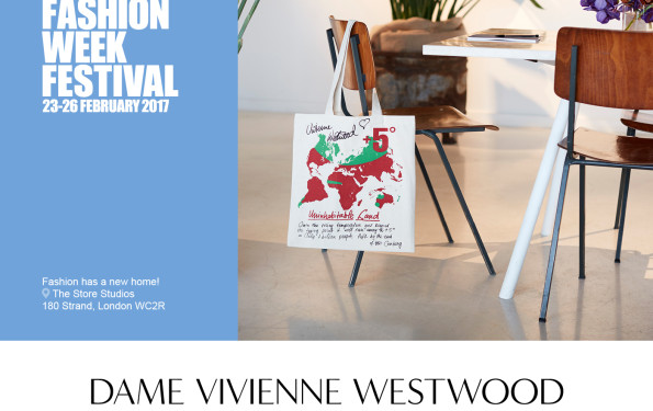 Vivienne Westwood Designer Tote In London Fashion Week Festival