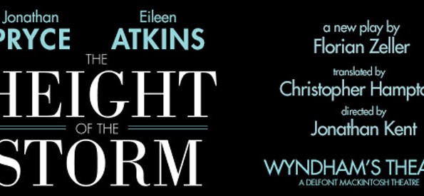 West End Play THE HEIGHT OF THE STORM Star Jonathan Pryce And Dame Eileen Atkins Together For The First Time