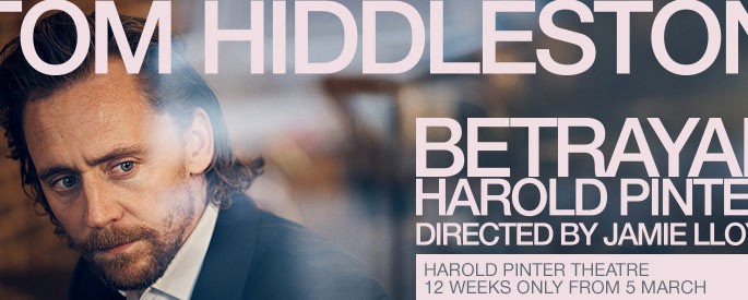Tom Hiddleston Stars In BETRAYAL A Harold Pinter Play