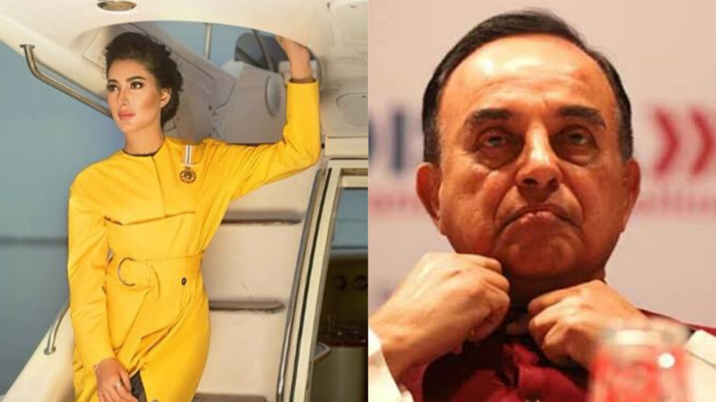 Goodwill Ambassador Mehwish Hayat Reacts To Subramanian Swamy's Comments On India's Muslims
