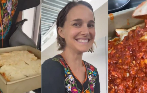 Natalie Portman Shares Her Mom's Matza Lasagna Recipe