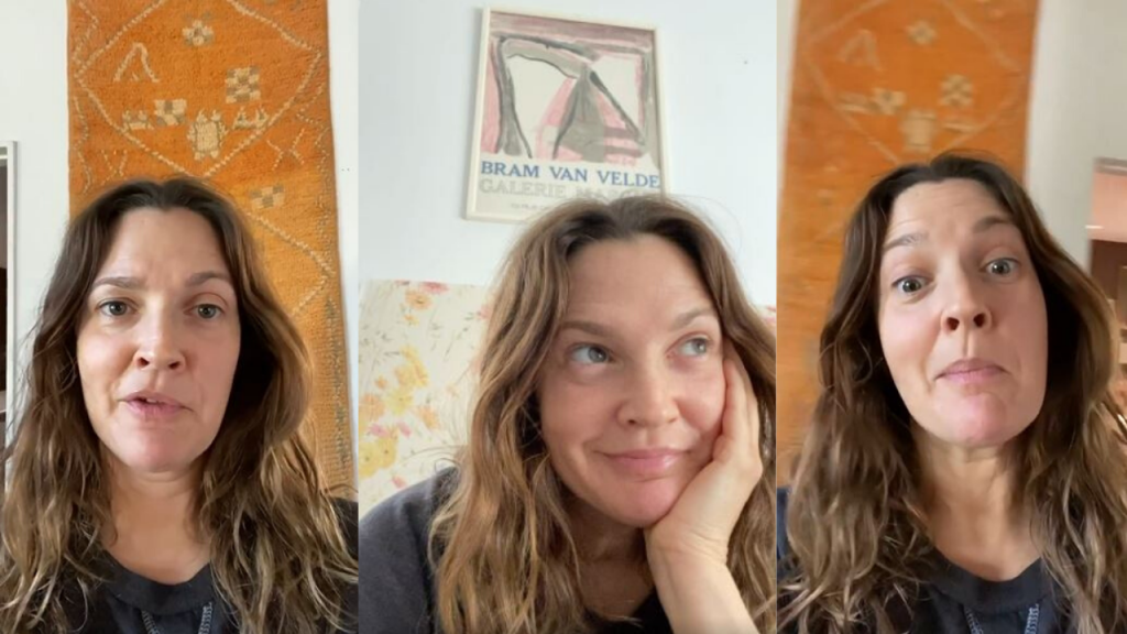 Drew Barrymore Gives A Mother's Day Salute