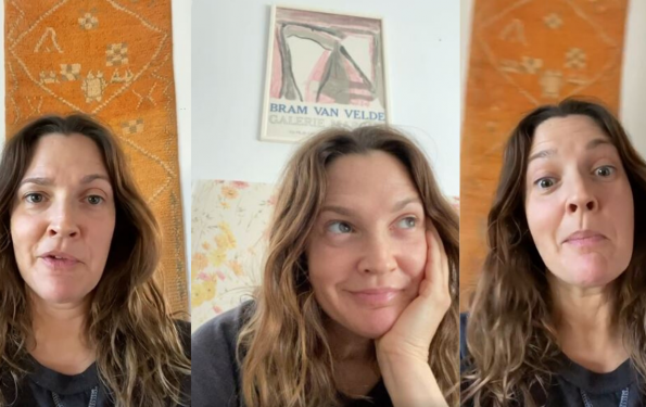 Drew Barrymore Gives A Mother's Day Salute