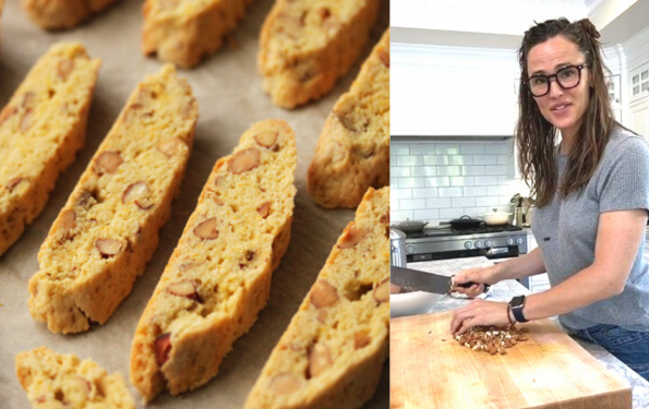 Jennifer Garner Shares Her Orange Almond Biscooti Recipe