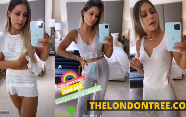 Louise Thompson's 3 Favourite Lounge Wear Looks From Boux Avenue