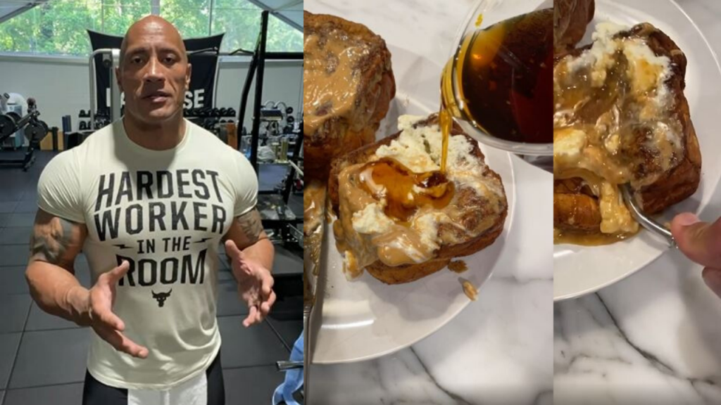 The Rock Shares His Cheat Meal