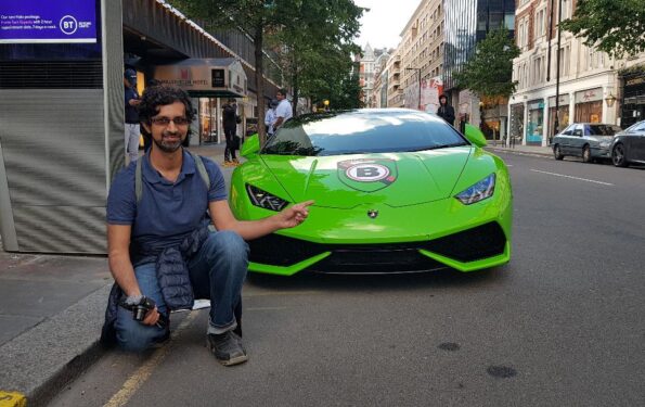 A Lamborghini Day On Sloane Street In London