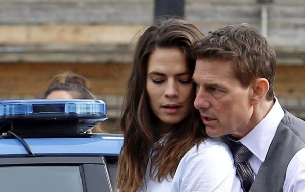 Tom Cruise, Hayley Atwell High Octane Action Scenes Filming In Rome | Mission: Impossible 7