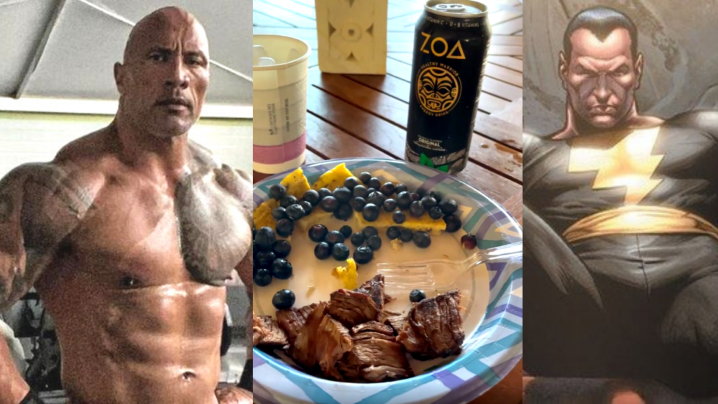 The Rock Shares His Diet Plan As He Preps For 'Black Adam'