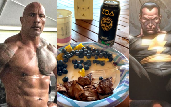 The Rock Shares His Diet Plan As He Preps For 'Black Adam'