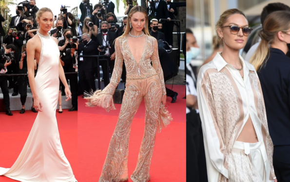 Candice Swanepoel's 3 Awesome Looks At Cannes Film Festival 2021