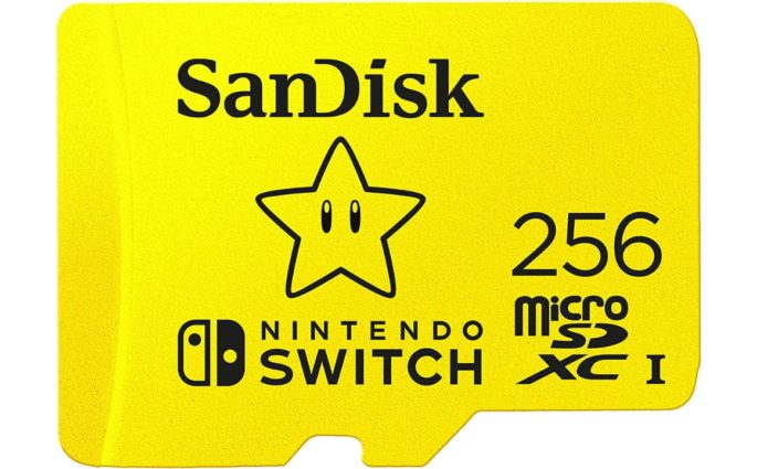 SanDisk 256GB microSDXC Card Enhances Your Nintendo Switch Experience