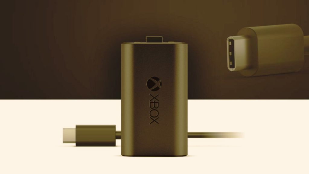 Xbox Rechargeable Battery + USB-C® Cable Powering Gaming with Convenience