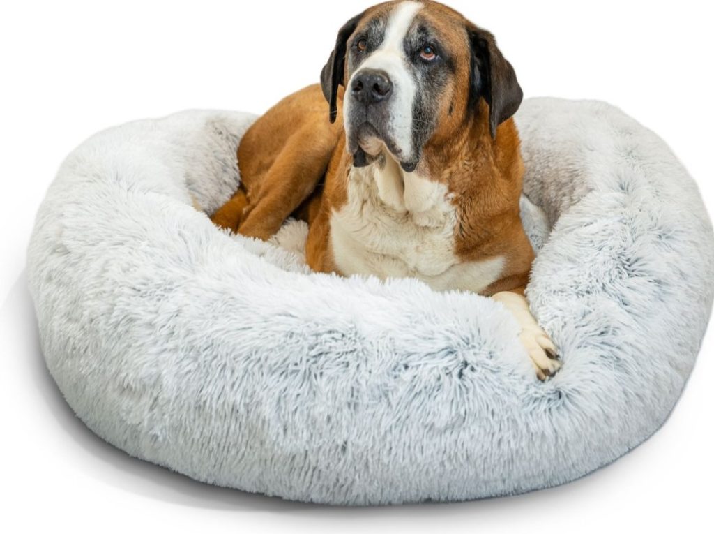 Fur Donut Cuddler Cat & Dog Bed The Ultimate Comfort