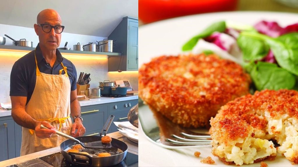 Stanley Tucci Shares Risotto Cakes Recipe